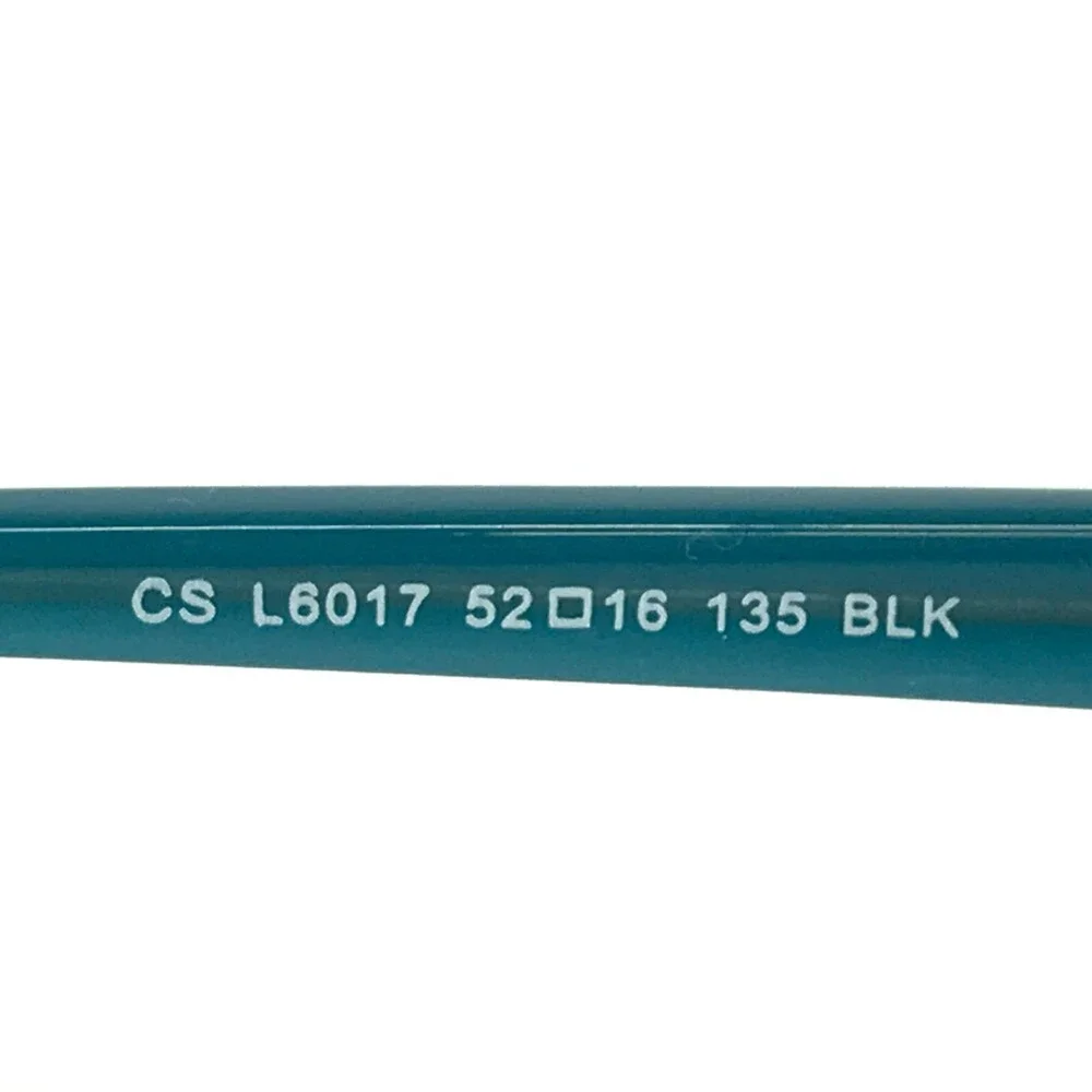 Lantis Optical Eyeglasses Frames CS L6017 Black Blue Square Full Rim 52-16-135